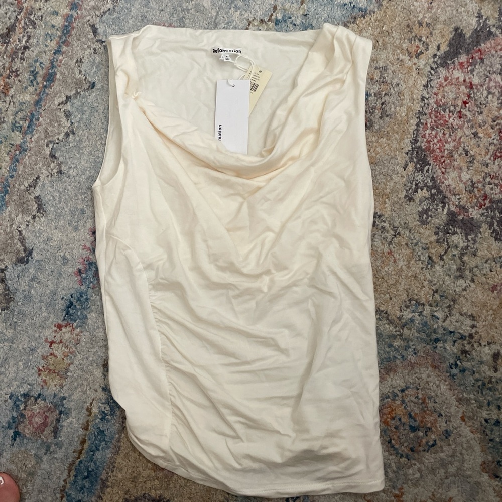 Reformation Cello Knit Top